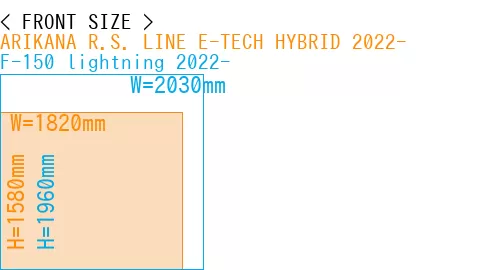 #ARIKANA R.S. LINE E-TECH HYBRID 2022- + F-150 lightning 2022-
